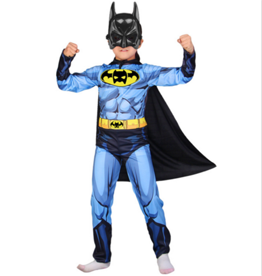 Kids Boys Superhero Costume Cosplay Halloween Carnival Party Fancy Dress UK - Picture 7 of 16