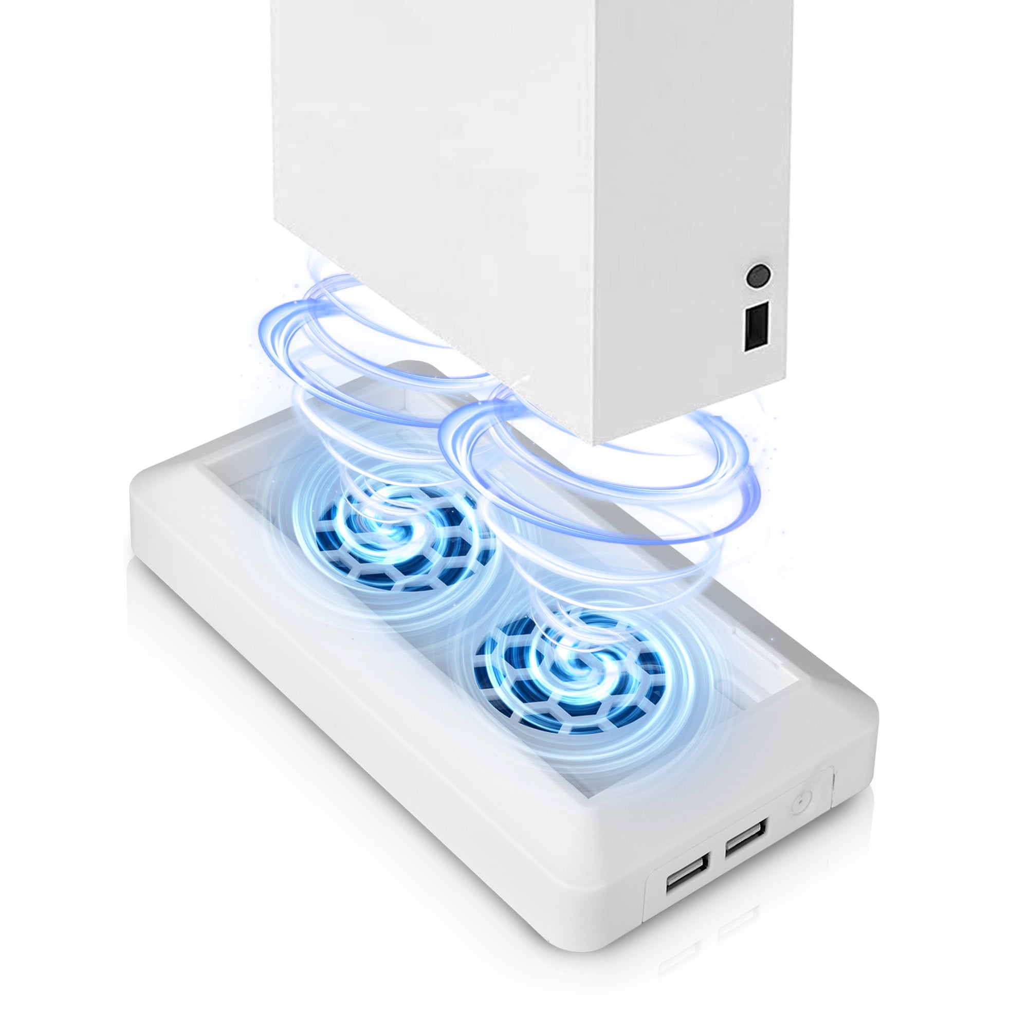 Vertical Cooling Fan Stand Fit for Xbox Series S Console 2 USB Ports - Picture 10 of 10