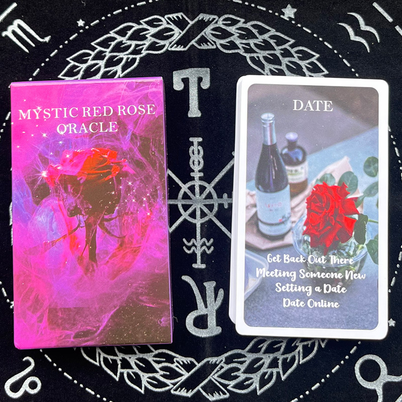Hot sale All product Oracle cards THE LOVE ANGELS ORACLE 54 Card Deck Tarot - Picture 28 of 39
