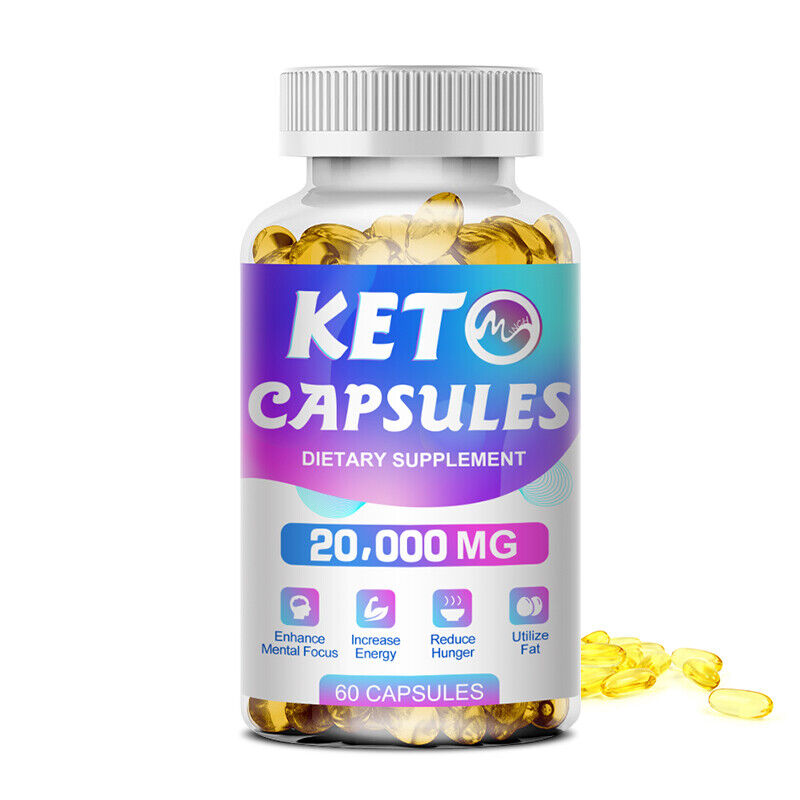 60/120pcs Keto Diet Weight Loss,Fat Burner,Appetite Suppressant Supplement,Detox