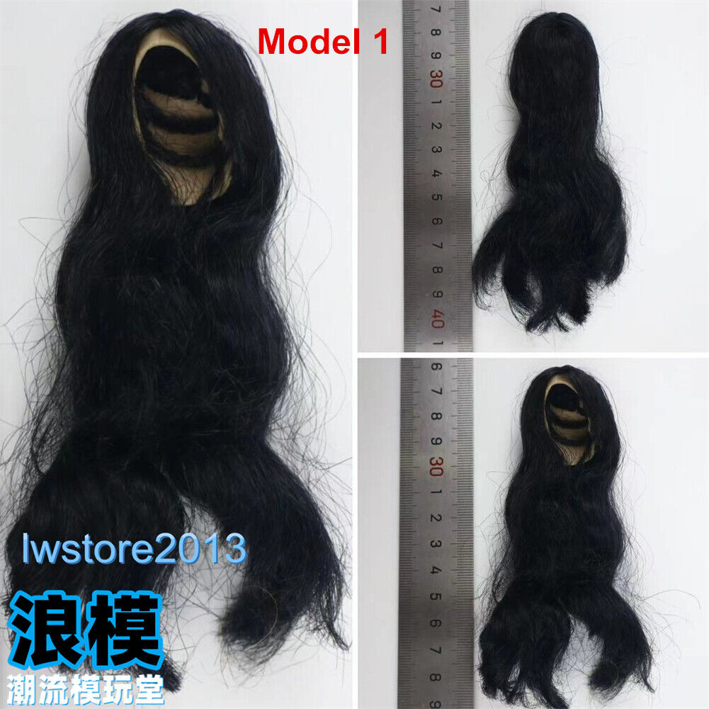 1/6 Artificial Hair Wig Cover For 12" Female Phicen TBL JO Figure Doll Head Body