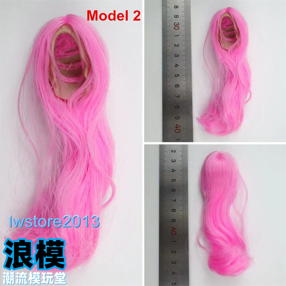 1/6 Artificial Hair Wig Cover For 12" Female Phicen TBL JO Figure Doll Head Body