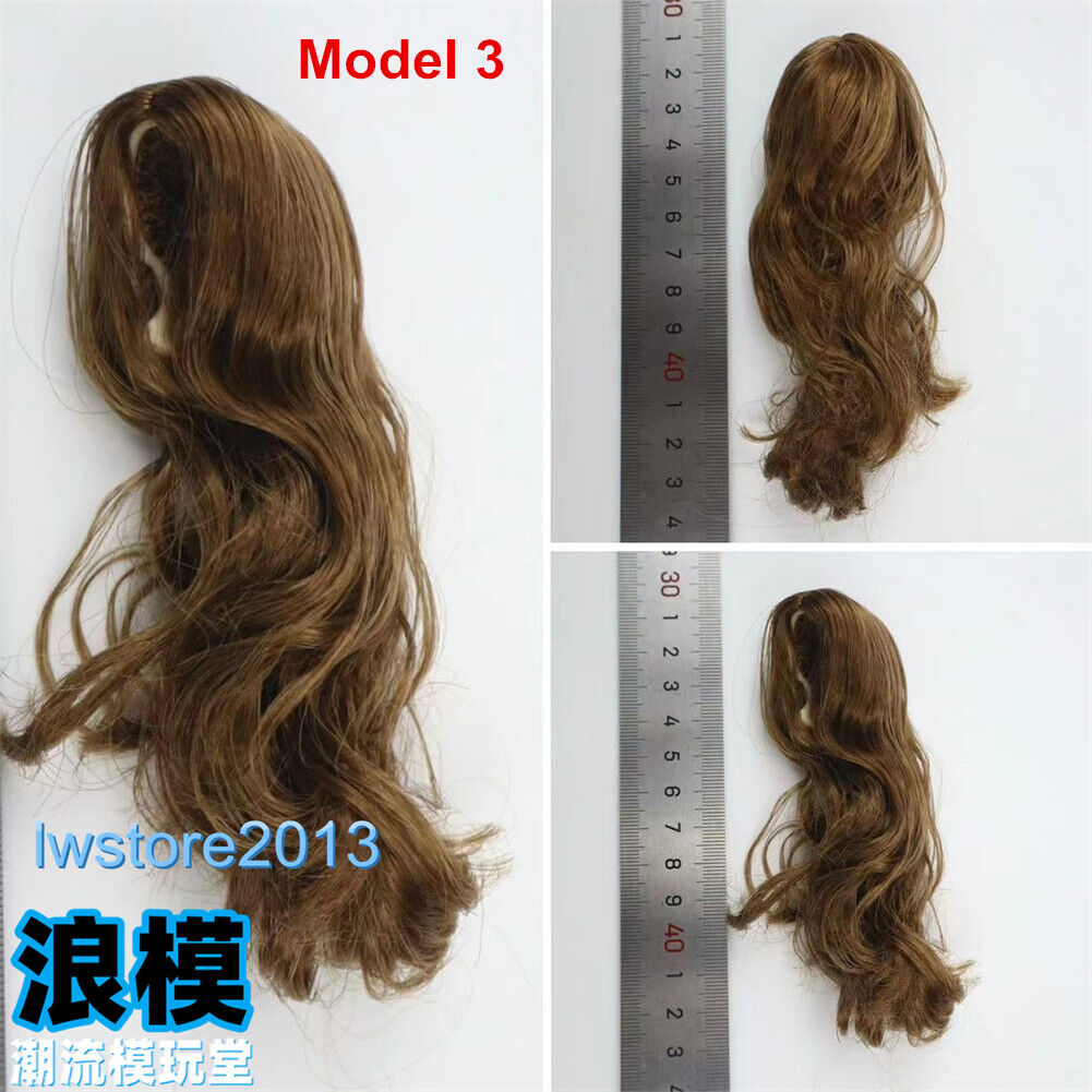 1/6 Artificial Hair Wig Cover For 12" Female Phicen TBL JO Figure Doll Head Body