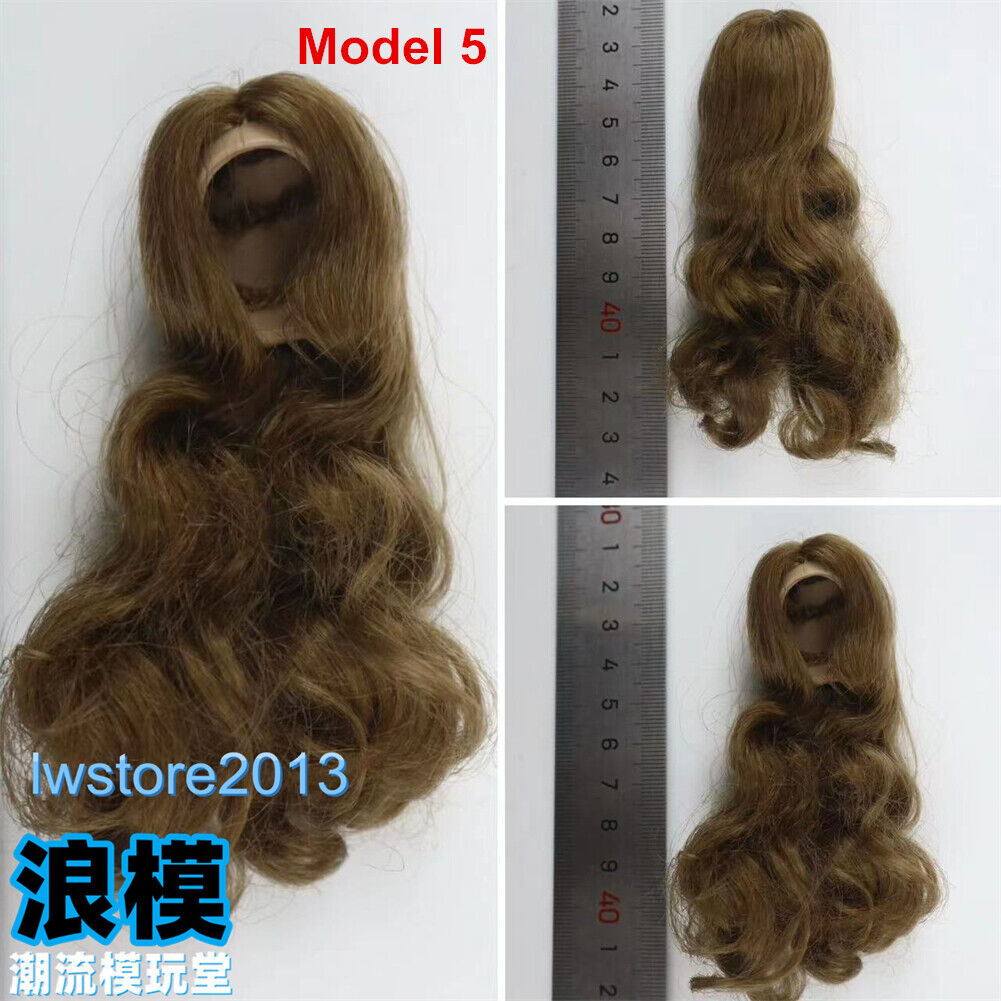 1/6 Artificial Hair Wig Cover For 12" Female Phicen TBL JO Figure Doll Head Body