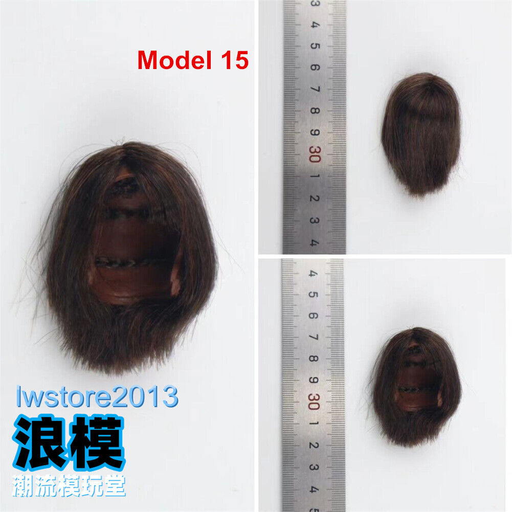 1/6 Artificial Hair Wig Cover For 12" Female Phicen TBL JO Figure Doll Head Body