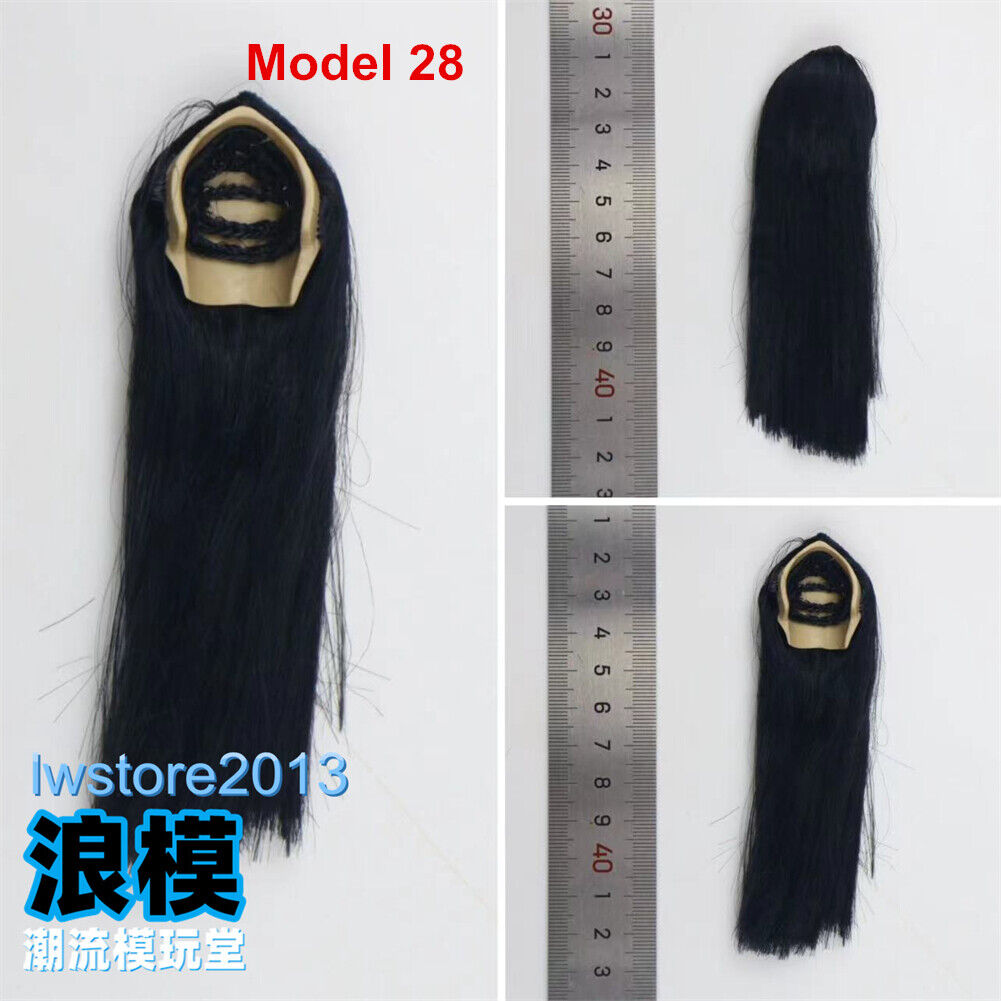 1/6 Artificial Hair Wig Cover For 12" Female Phicen TBL JO Figure Doll Head Body