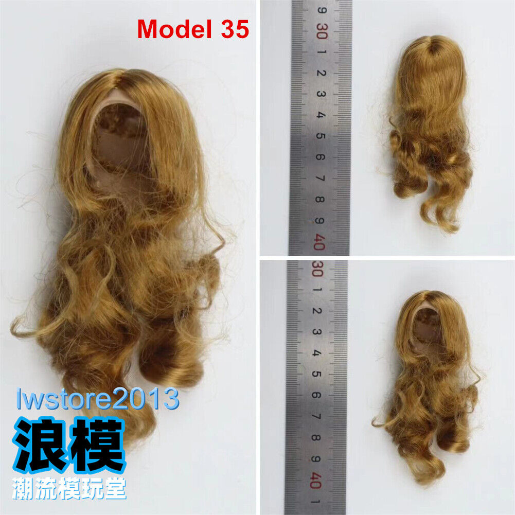 1/6 Artificial Hair Wig Cover For 12" Female Phicen TBL JO Figure Doll Head Body