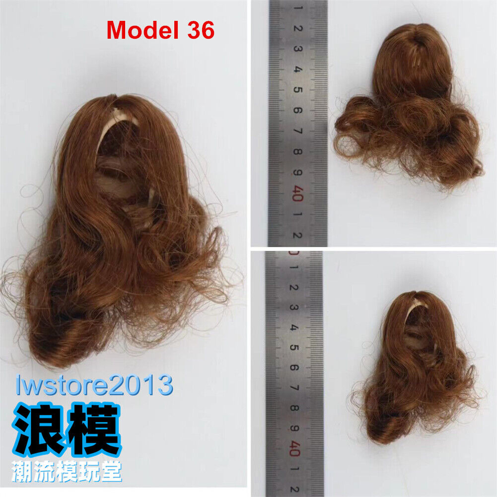 1/6 Artificial Hair Wig Cover For 12" Female Phicen TBL JO Figure Doll Head Body