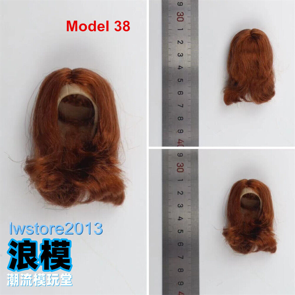 1/6 Artificial Hair Wig Cover For 12" Female Phicen TBL JO Figure Doll Head Body