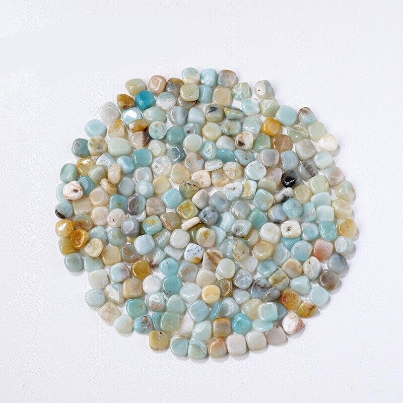 100G Gemstone Polished Chips Crushed Tumbled Stone Crystal Healing Embellishment