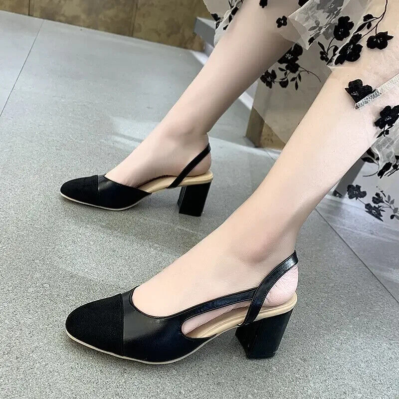Zapatos de vestir elegantes de tacón alto con punta cerrada para mujer boda fiesta sandalias con cordones - Imagen 15 de 16