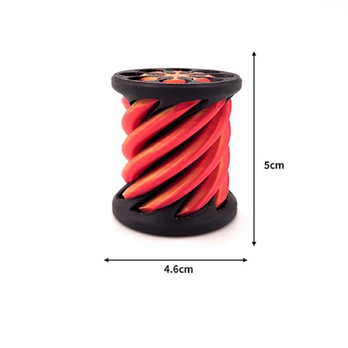 Impossible Cone, Spiral Cone Fidget Toy, Pass Through Pyramid Fidget Toy US