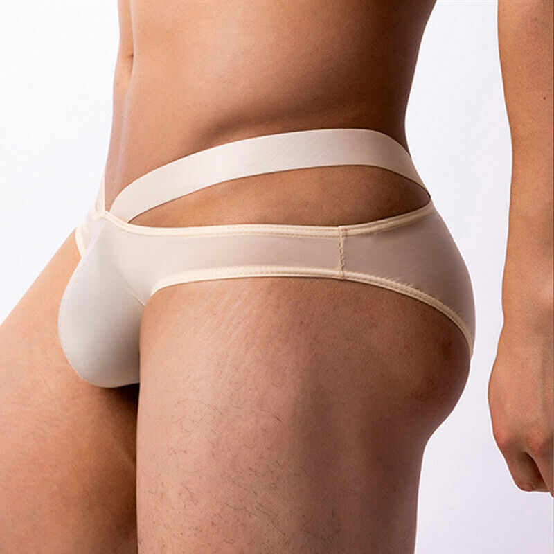 Gay Dessous Etui Slip Slips Herren ultradünn niedrig steigende Unterwäsche Höschen - Bild 20 von 27