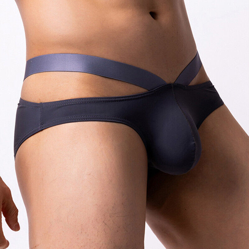 Gay Dessous Etui Slip Slips Herren ultradünn niedrig steigende Unterwäsche Höschen - Bild 27 von 27