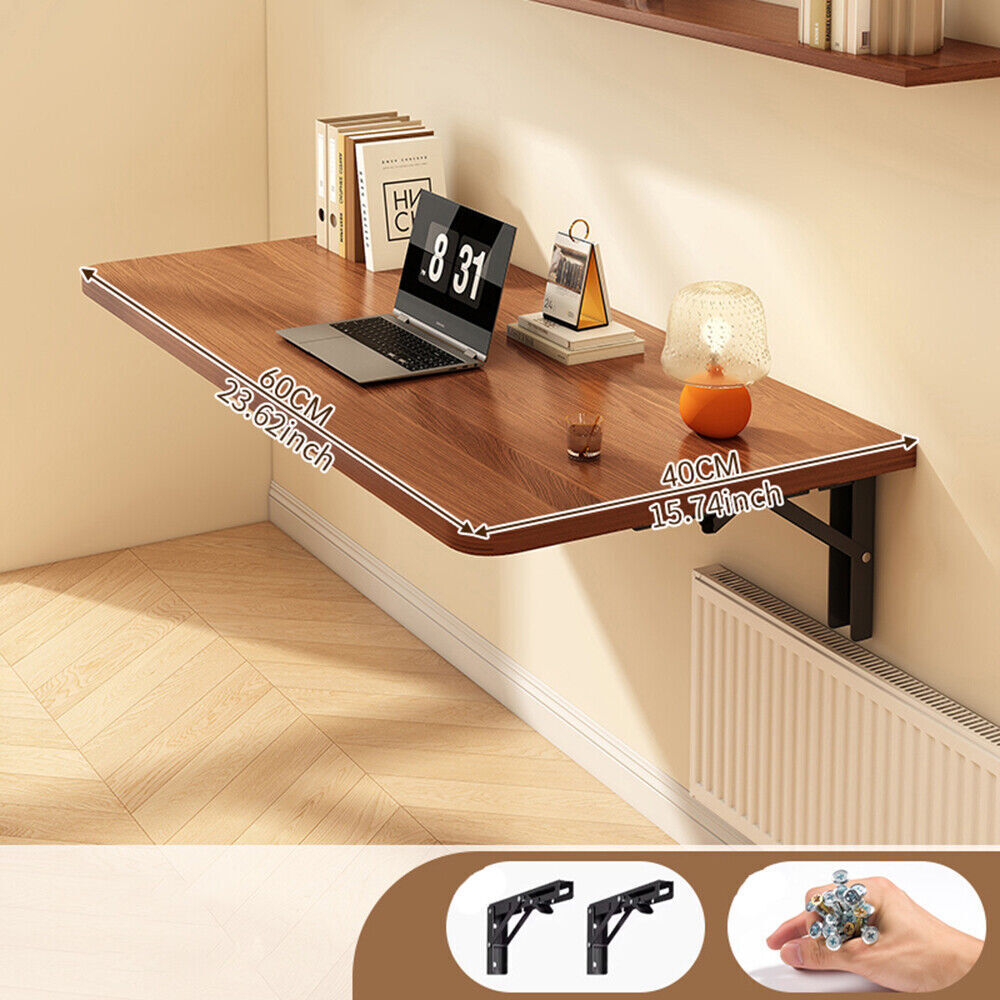 Desk Wall-Mounted Desk Folding Computer Desk Office Furniture UK
