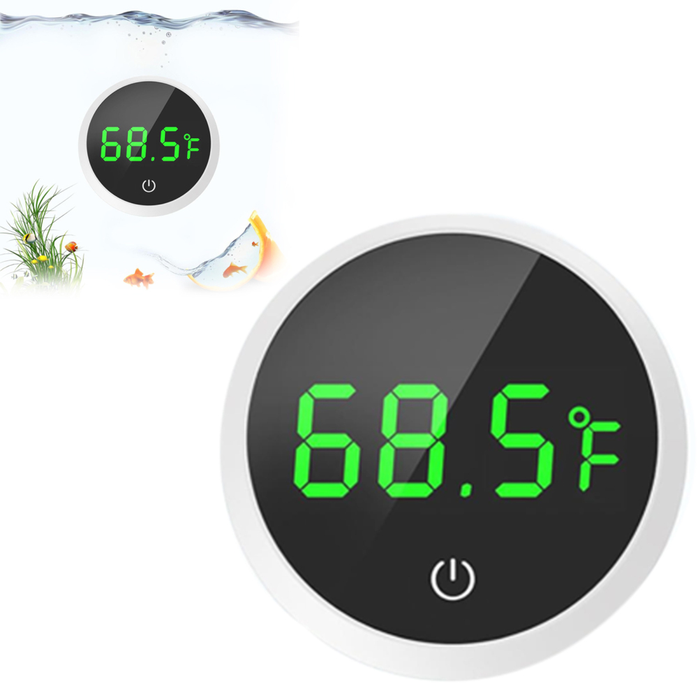 Aquarium Thermometer Digital Fish Tank Thermometer Wireless Accurate Temperature - Picture 14 of 15
