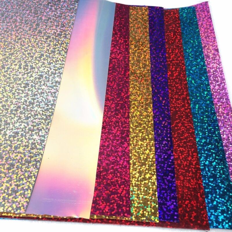 Glitzer Plotterfolie Textil Flexfolie Textilfolien Bügelfolie für T-Shirt - Bild 12 von 20