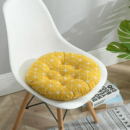 2PCS Thick Round Seat Pads Patio Dining Cushions Garden Booster Comfort Decro UK - Picture 15 of 16