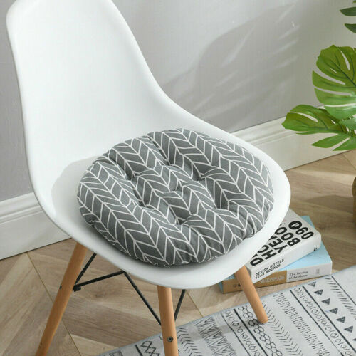 2PCS Thick Round Seat Pads Patio Dining Cushions Garden Booster Comfort Decro UK - Picture 16 of 16