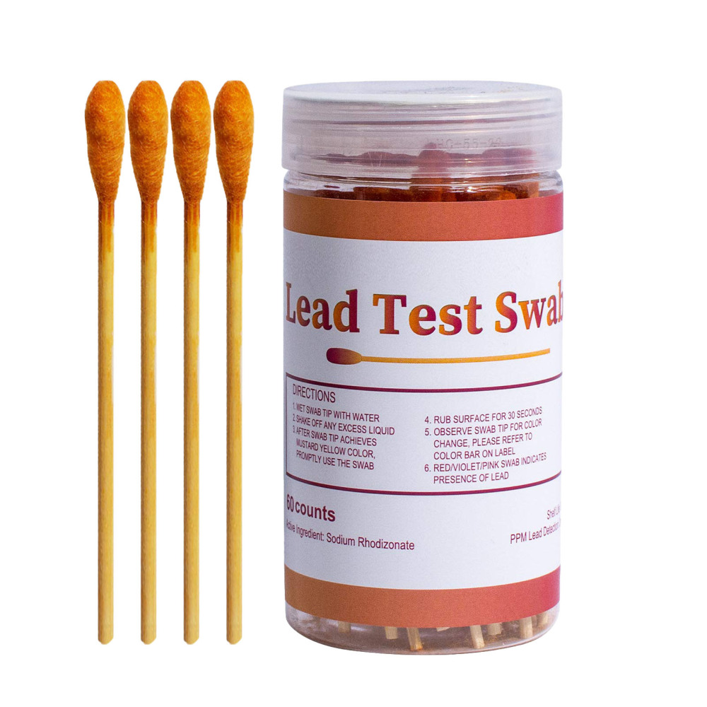 Lead Test Kit Swabs Lead Paint Test Kit for Dishes Toys and All Painted Surfaces
