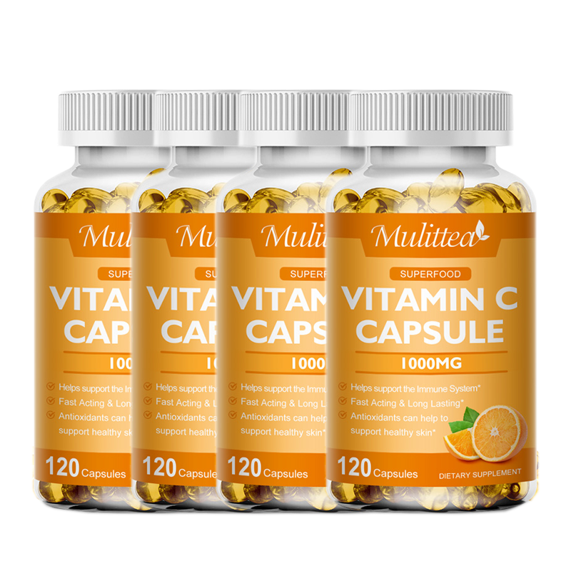 Vitamin C 120 Capsules 1000mg Immune Support, High Absorption Dietary Supplement - Picture 14 of 14
