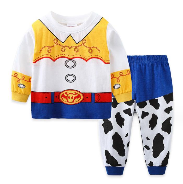 Kids Boys Girls Super Mario Pyjamas Set Long Sleeve T-Shirt Shorts Age 1-7 Years - Picture 45 of 64
