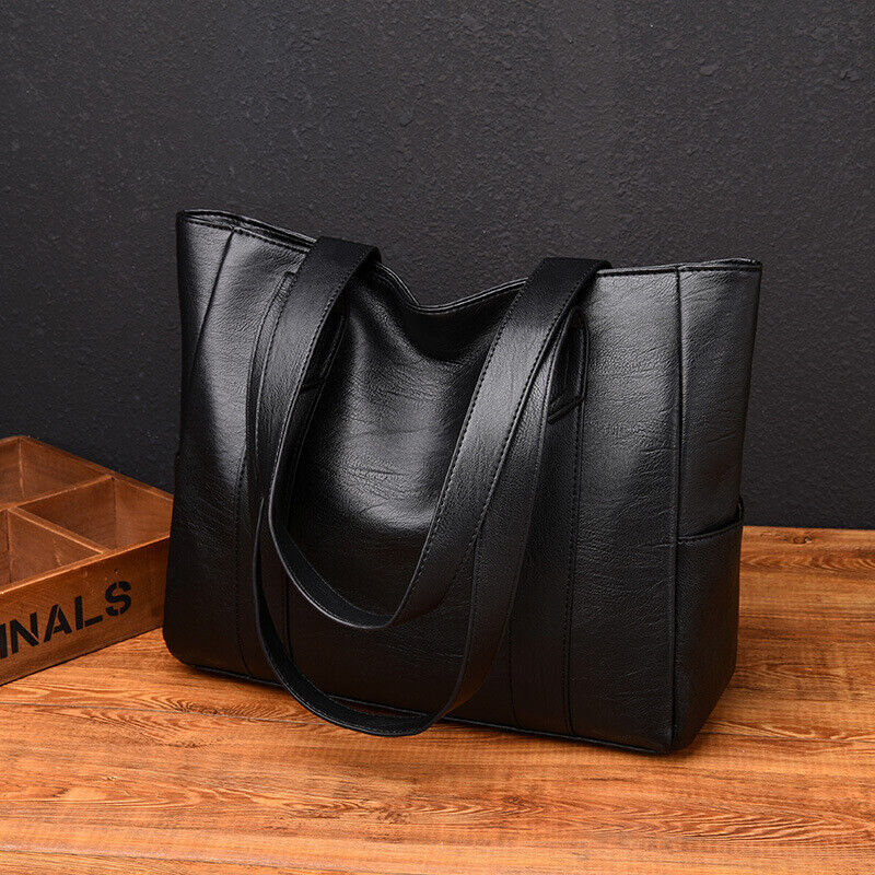 Women Designer Leather Shoulder Bag Large Capacity Ladies Handbag Hobo Tote UK