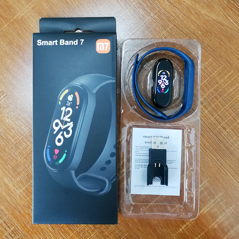 M7 heart rate, blood pressure, Bluetooth pedometer, smart sports watch - Picture 26 of 32