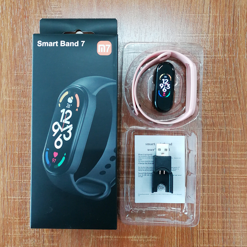 M7 heart rate, blood pressure, Bluetooth pedometer, smart sports watch - Picture 27 of 32