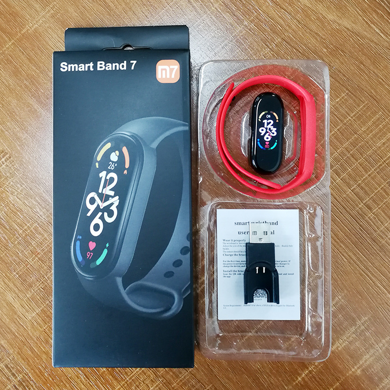 M7 heart rate, blood pressure, Bluetooth pedometer, smart sports watch - Picture 28 of 32