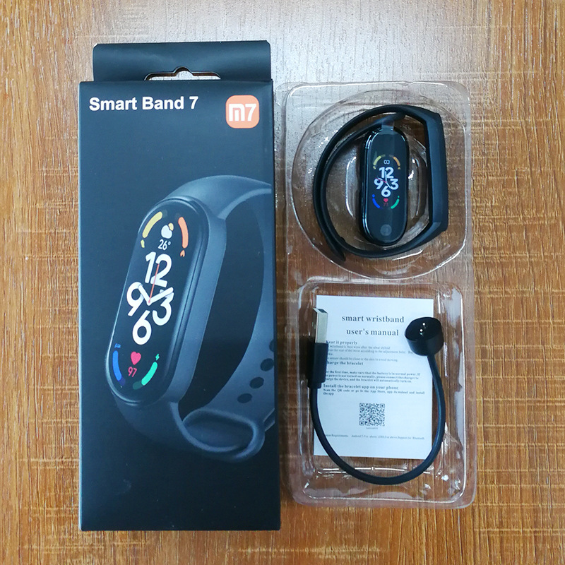 M7 heart rate, blood pressure, Bluetooth pedometer, smart sports watch - Picture 29 of 32
