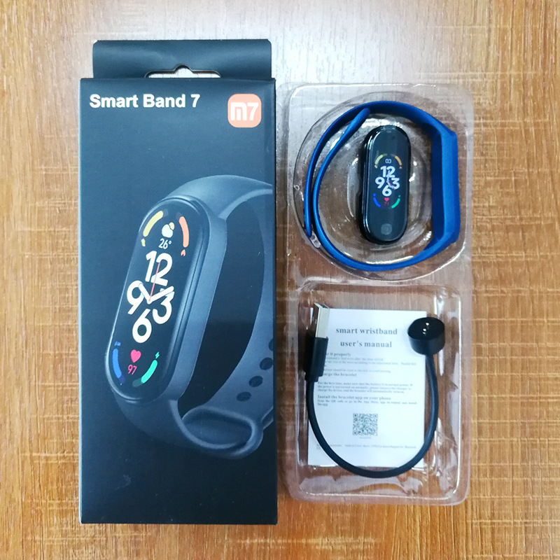 M7 heart rate, blood pressure, Bluetooth pedometer, smart sports watch - Picture 30 of 32