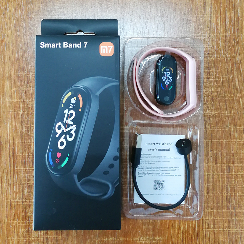 M7 heart rate, blood pressure, Bluetooth pedometer, smart sports watch - Picture 31 of 32