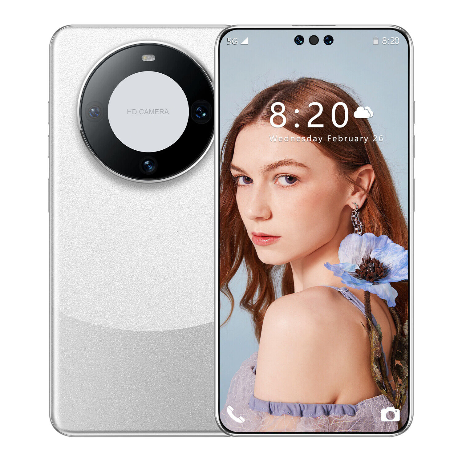 New 7.3 "Unlock Mate60 Pro Smartphone Global 5G Android Dual SIM Phone 16+1TB - Afbeelding 23 van 24