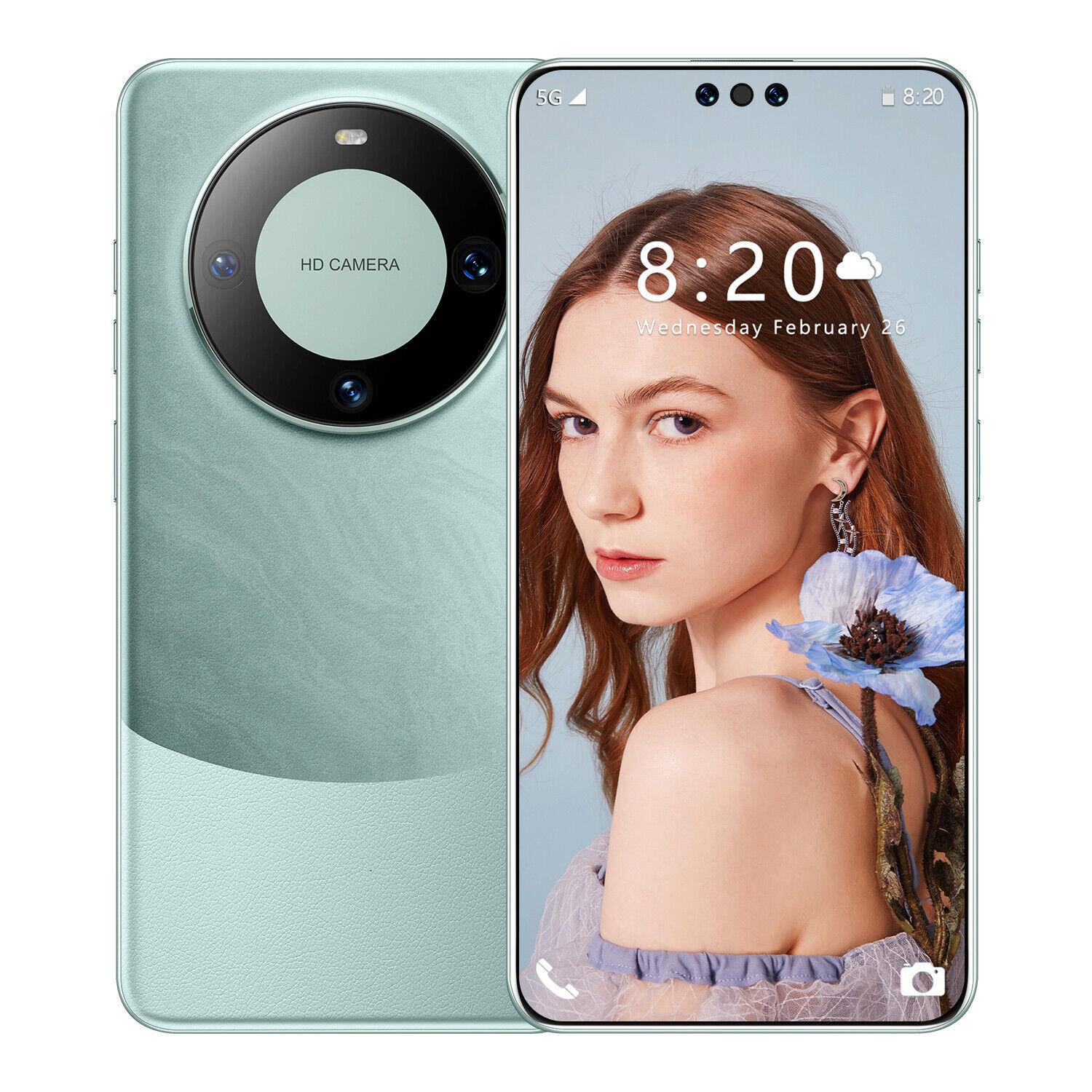 New 7.3 "Unlock Mate60 Pro Smartphone Global 5G Android Dual SIM Phone 16+1TB - Afbeelding 24 van 24