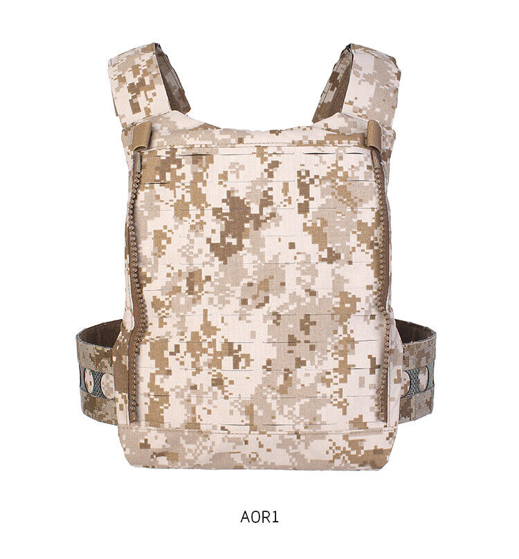 FCPC V5 leichte taktische Weste Metall schnelle Schnalle verstellbar Molle Seitenteil - Bild 30 von 37