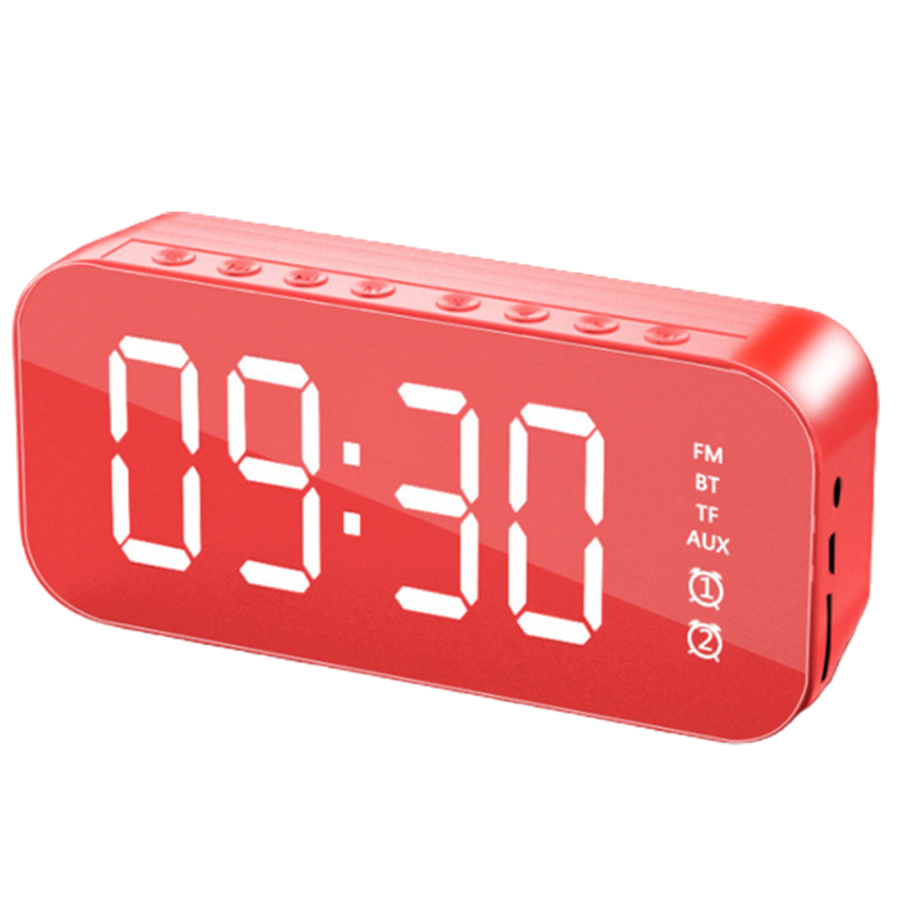 Alarm Clock Multifunctional FM Radio Bluetooth Compatible Speaker for Home - Picture 18 of 19