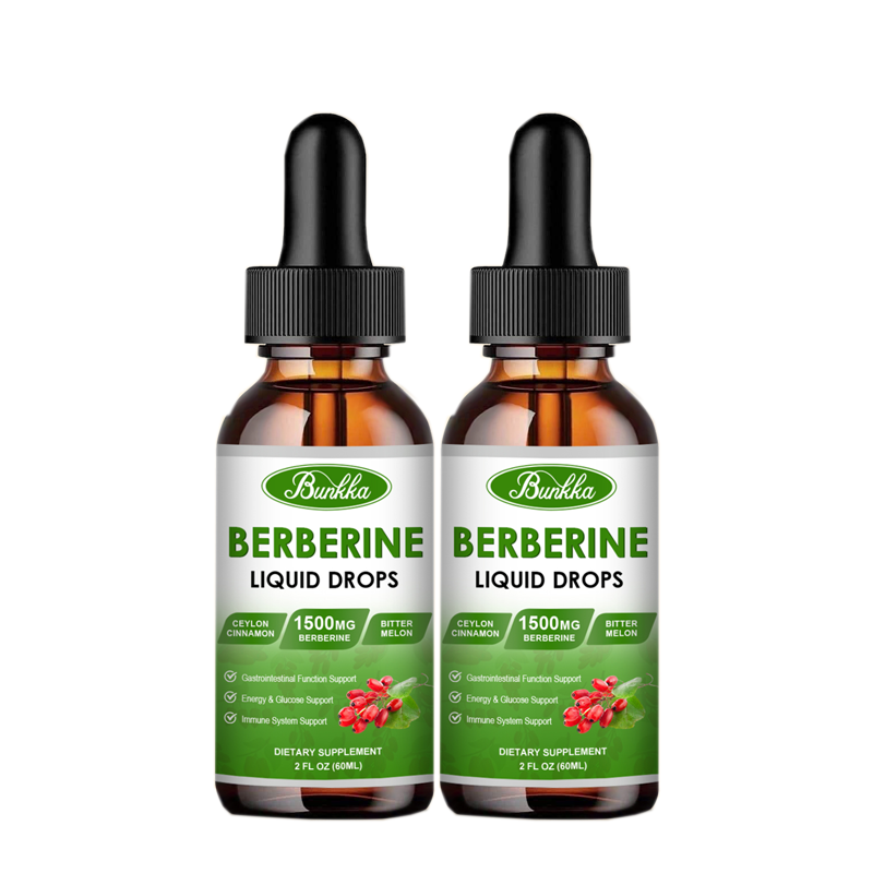 Berberine HCL Extract Liquid Drop with Ceylon Cinnamon for Heart Health & Immune