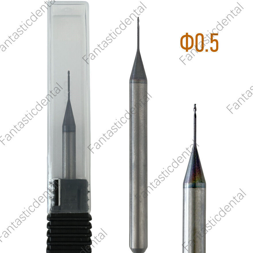 Dental Roland DLC Bur CAD CAM Zirconia Milling Burs D4 Cutting Bur Coated D4