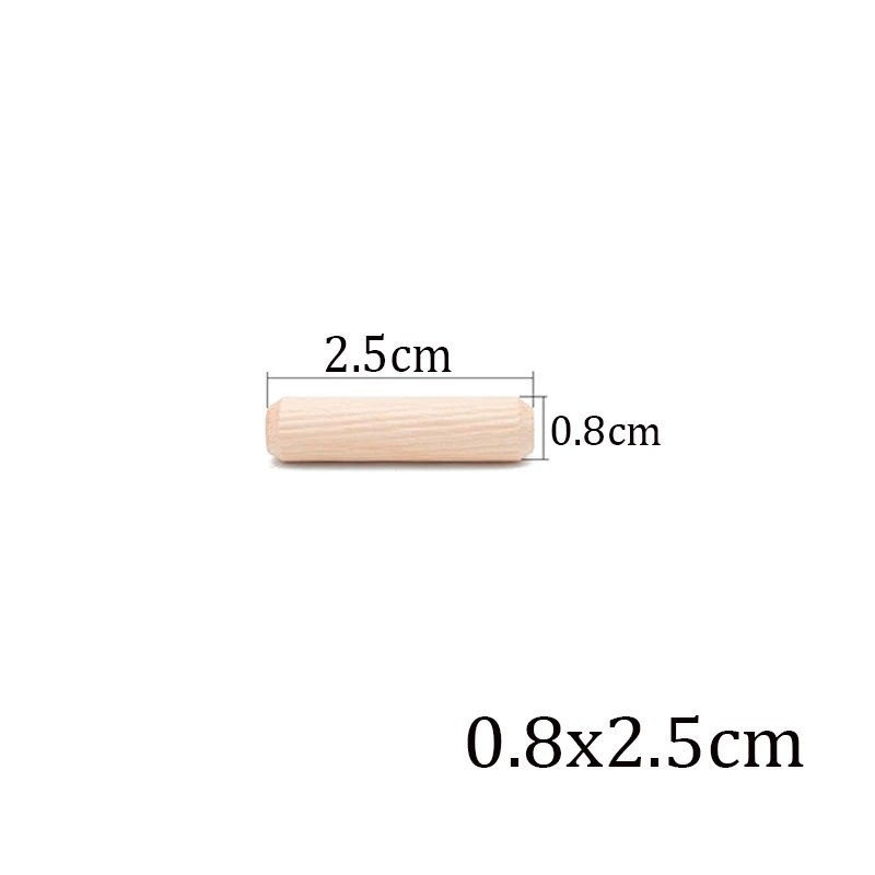 Woodworking Dowel Jig Kit Round Grooved Fluted Wooden Plug Wood Dowel ...