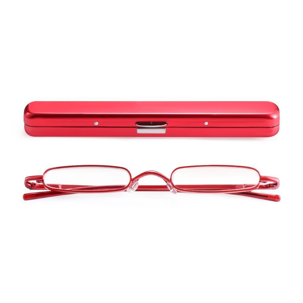 Ultra Thin Mini Reading Glasses Foldable Eyewear Presbyopic Eyeglasses +1.0~+4.0 - Bild 5 von 14