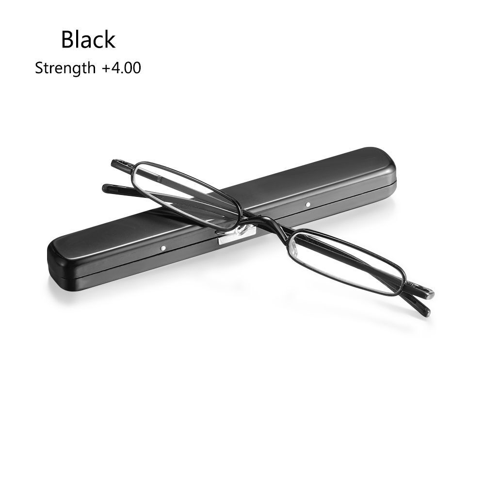 Ultra Thin Mini Reading Glasses Foldable Eyewear Presbyopic Eyeglasses +1.0~+4.0 - Bild 7 von 14