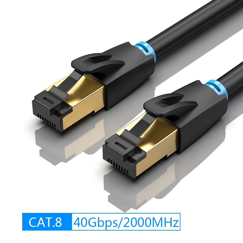Cat8 Ethernet Cable Outdoor&Indoor High Speed 26AWG WLAN Network Cable 40Gbp - Picture 13 of 13