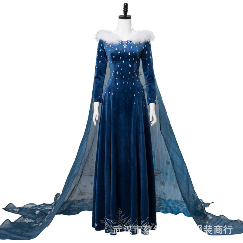 Frozen Extra Episode: Full Set of cosplay for Princess Elsa-animated-img