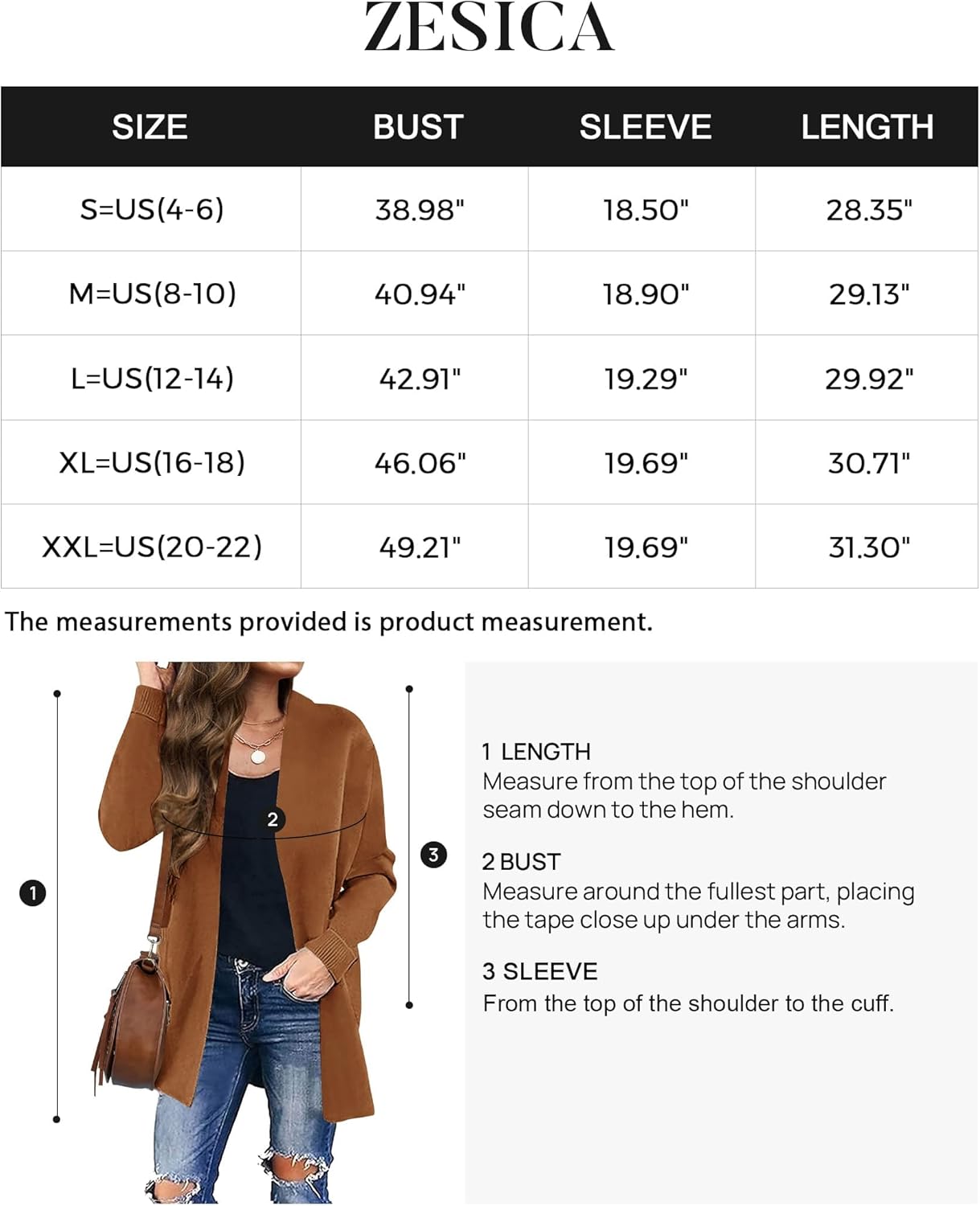 Womens Fall Winter Long Sleeves Open Front Knitted Sweater Cardigan Coat Outwear - Picture 49 of 148