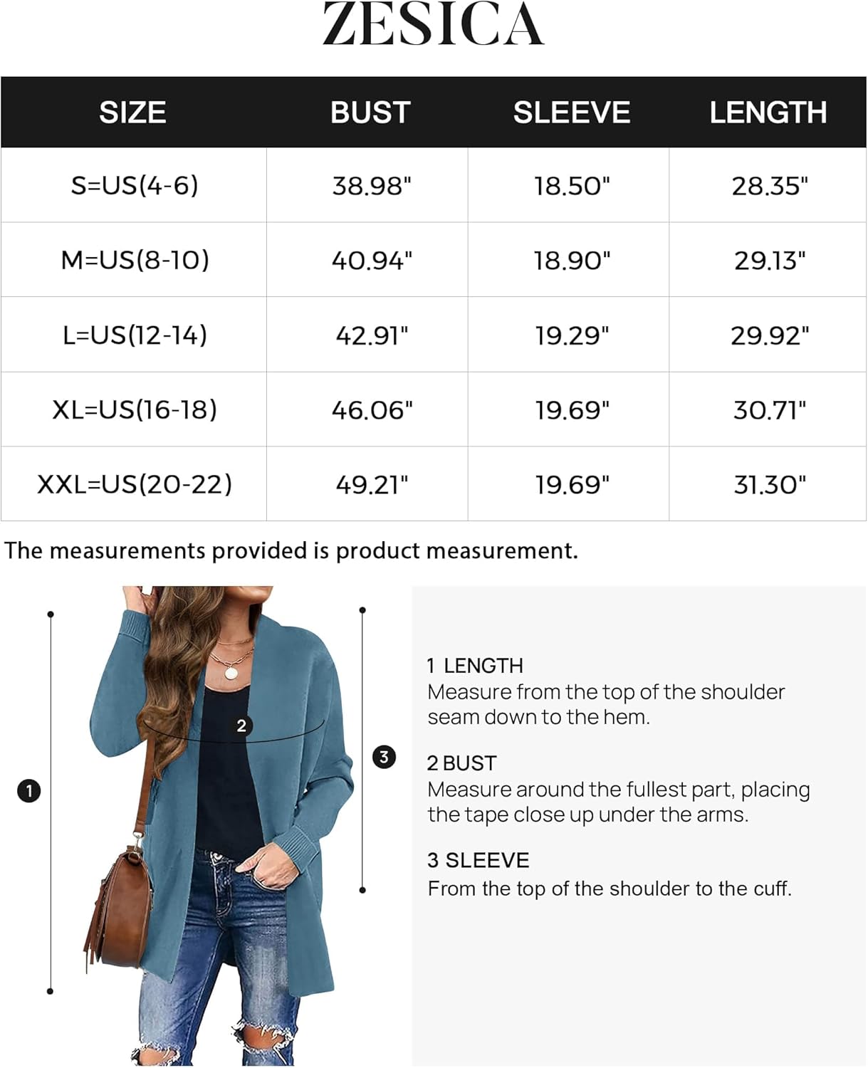 Womens Fall Winter Long Sleeves Open Front Knitted Sweater Cardigan Coat Outwear - Picture 103 of 148
