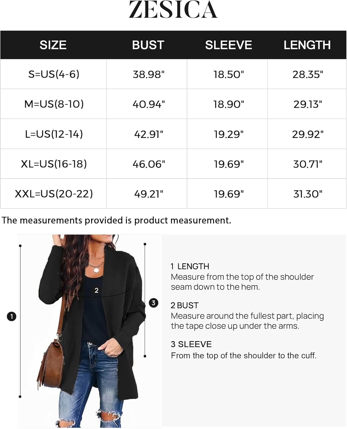 Womens Fall Winter Long Sleeves Open Front Knitted Sweater Cardigan Coat Outwear - Picture 121 of 148