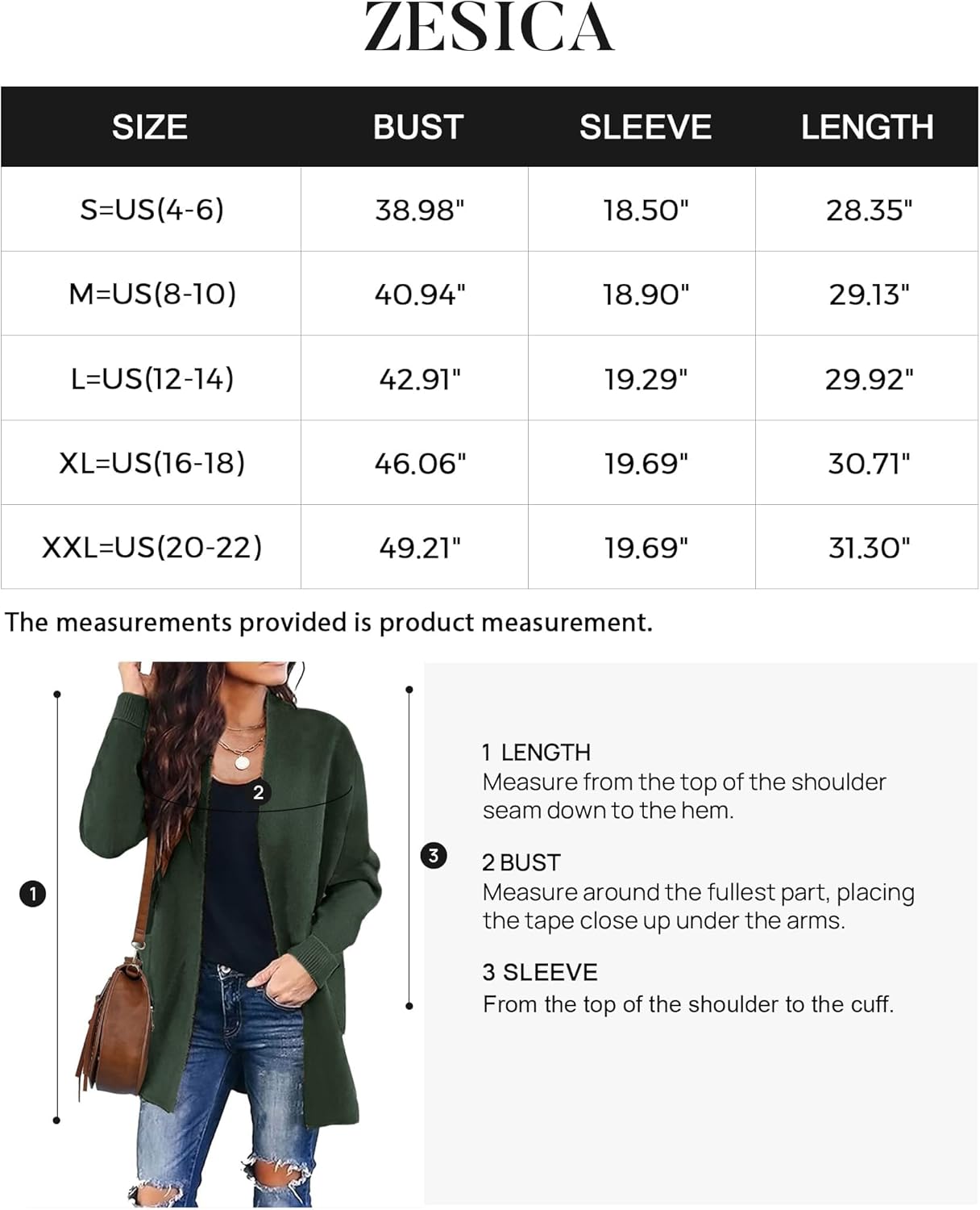 Womens Fall Winter Long Sleeves Open Front Knitted Sweater Cardigan Coat Outwear - Picture 142 of 148