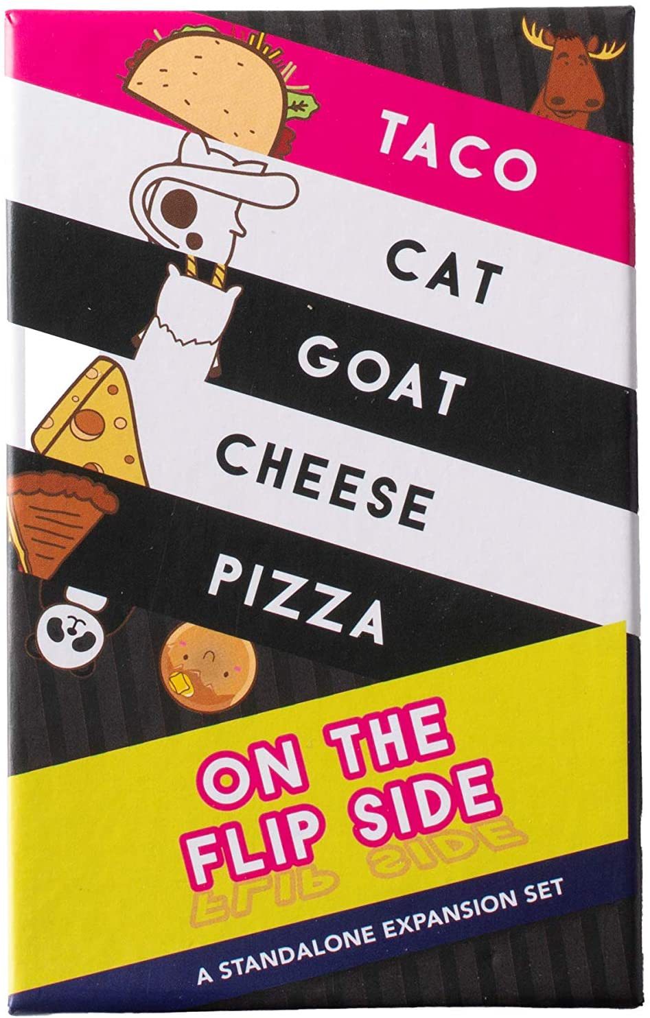 Inglés Fiesta Taco Gato Cabra Queso Pizza Tarjeta Fiesta Juego Juguetes