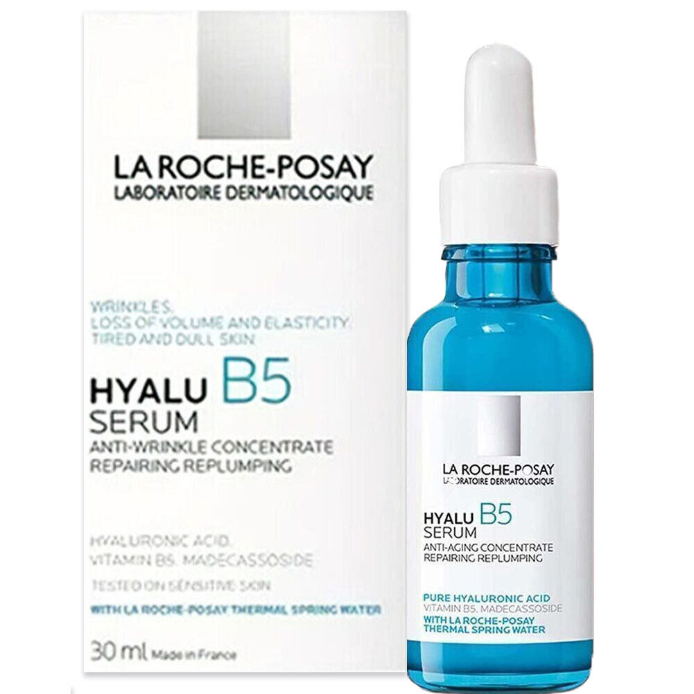 1~3x La Roche-Posay Hyalu B5 Serum Anti-Wrinkle Concentrate Repairing Serum 30ml